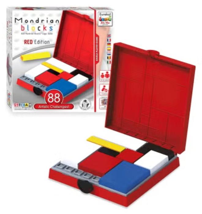 ممز بلانيت العاب ذكية من ممز بلانيت، لعبة بازل مع 88 تحدي وضعين للعب لقياس مهارات التفكير المنطقي والتحليلي 7 سنوات فما فوق- العاب اطفال - العاب تعليميه -العاب منتسوري -العاب بازل - Image 1