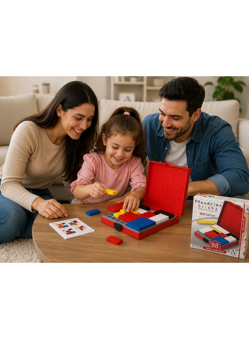 MUMS PLANET Love Smart Games, Puzzle Game with 88  Challenges 2 Game Modes to Measure Logical and Analytical Thinking Skills-Children's games - Educational games - Montessori games-Puzzle games - Image 4