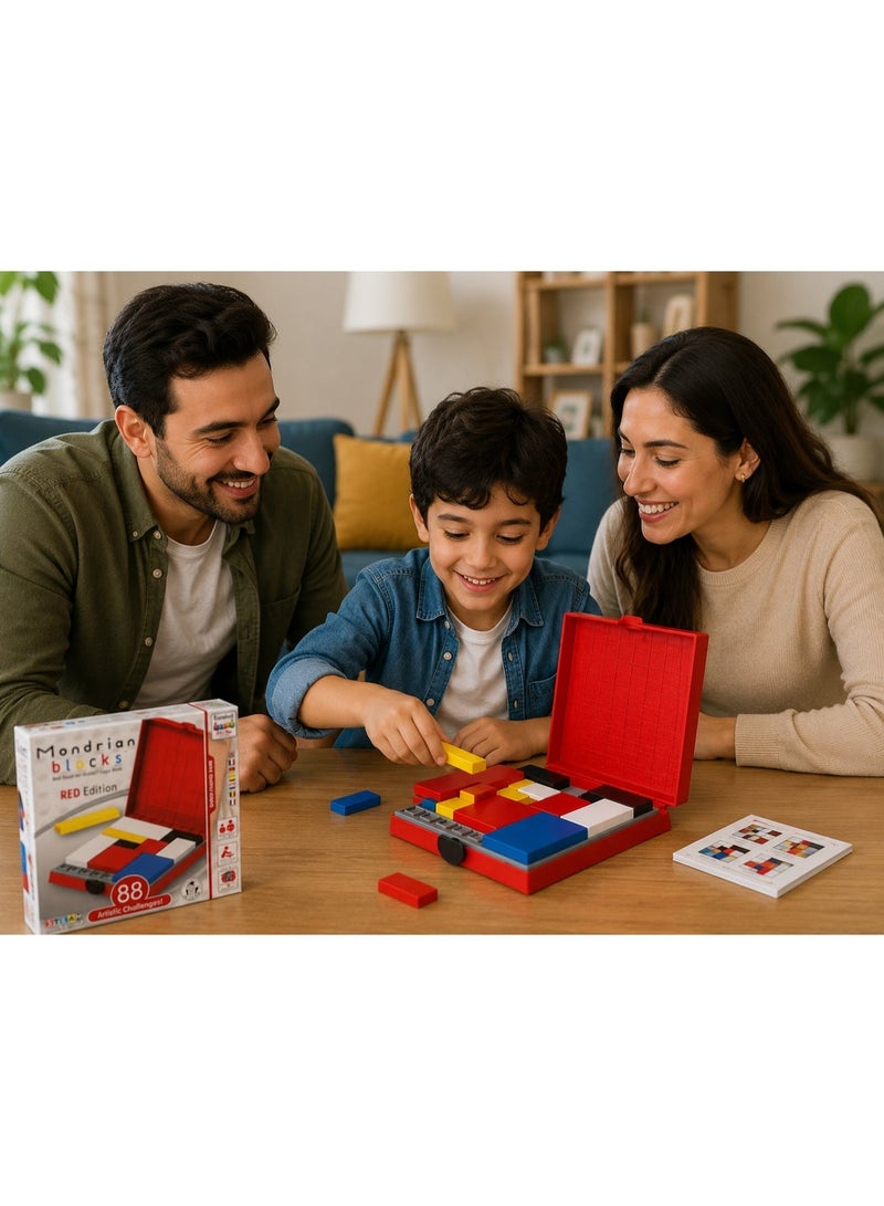MUMS PLANET Love Smart Games, Puzzle Game with 88  Challenges 2 Game Modes to Measure Logical and Analytical Thinking Skills-Children's games - Educational games - Montessori games-Puzzle games - Image 2