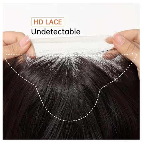 ASSU Lace Front Wig 13x4 HD Transparent for Women | 24 Inch Deep Brown Synthetic Hair Wig | Glueless Wig | Heat Resistant Fiber | Natural Hairline | Lightweight Daily Wear - Image 5