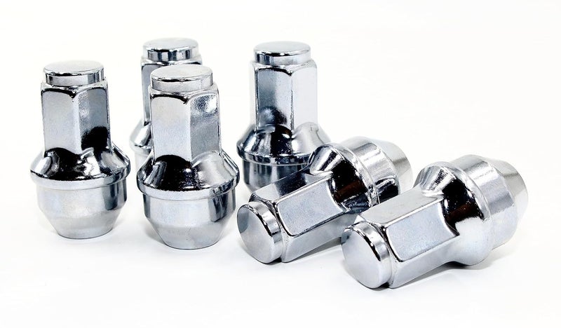 Veritek Performance Set of 24 Veritek 14x20mm 1316 Hex 2 Inch Chrome OEM Factory Style Large Acorn Seat Lug Nuts for Ford F150 Expedition Lincoln Navigator Factory Wheels - Image 4