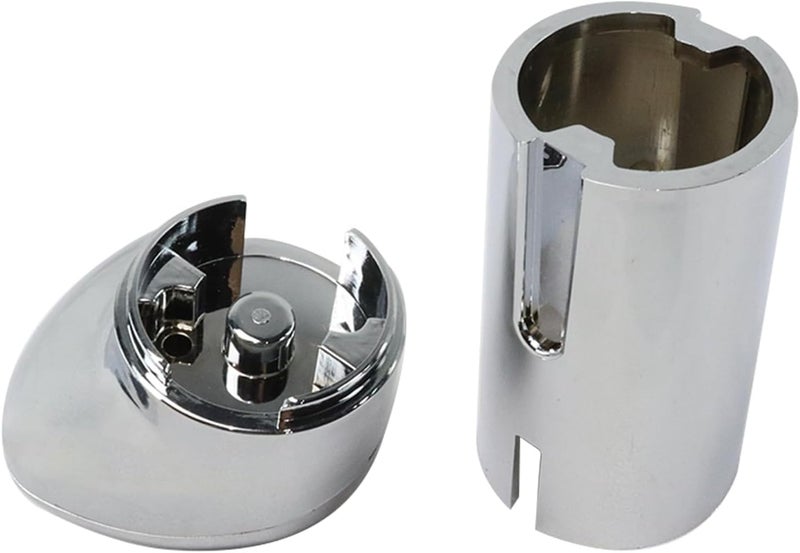 dreamdragon Silver Shift Cover & Knob Compatible with 13/18 Eaton Fuller Peterbilt Kenworth Freightliner - Image 3