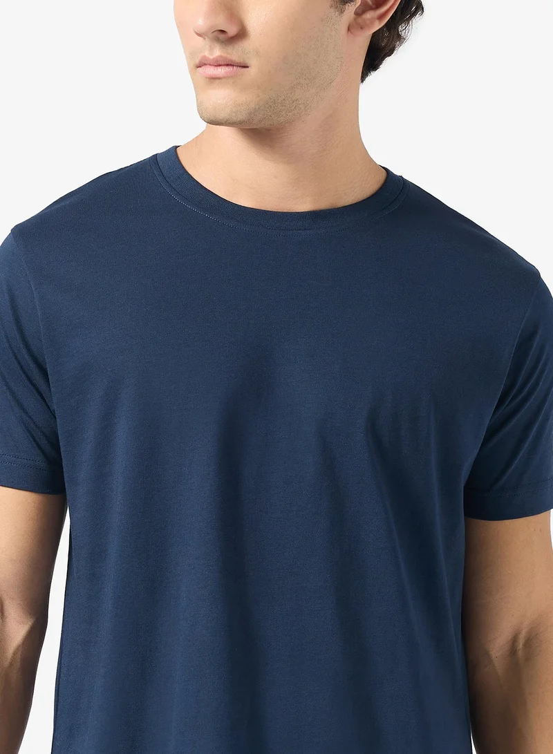 Seventy Five Basics  Pack of 2 Round Neck T-Shirt for Men | Best Price UAE