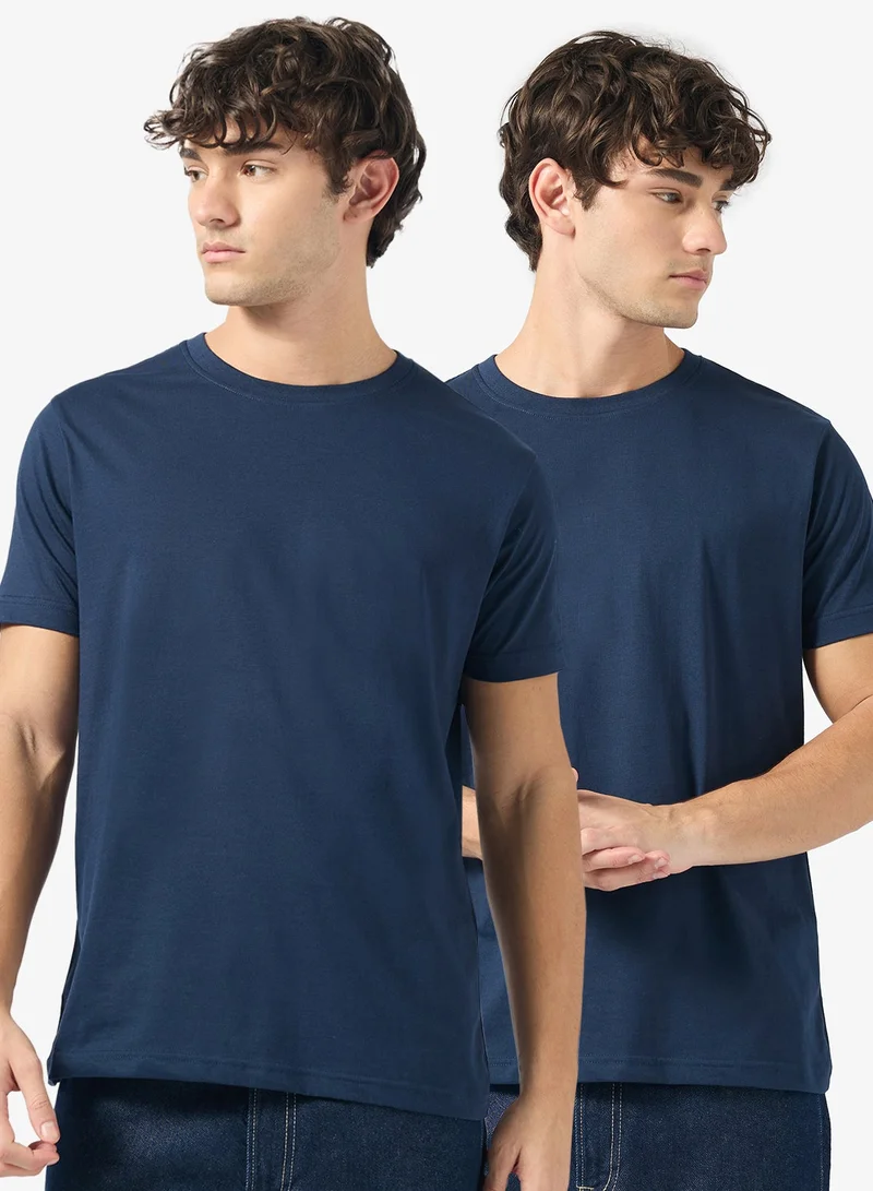 Pack of 2 Round Neck T-Shirt