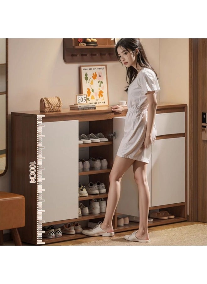 keke - Luxury Multifunctional Entryway Shoe Cabinet & Drawer Storage 140 CM - Image 1