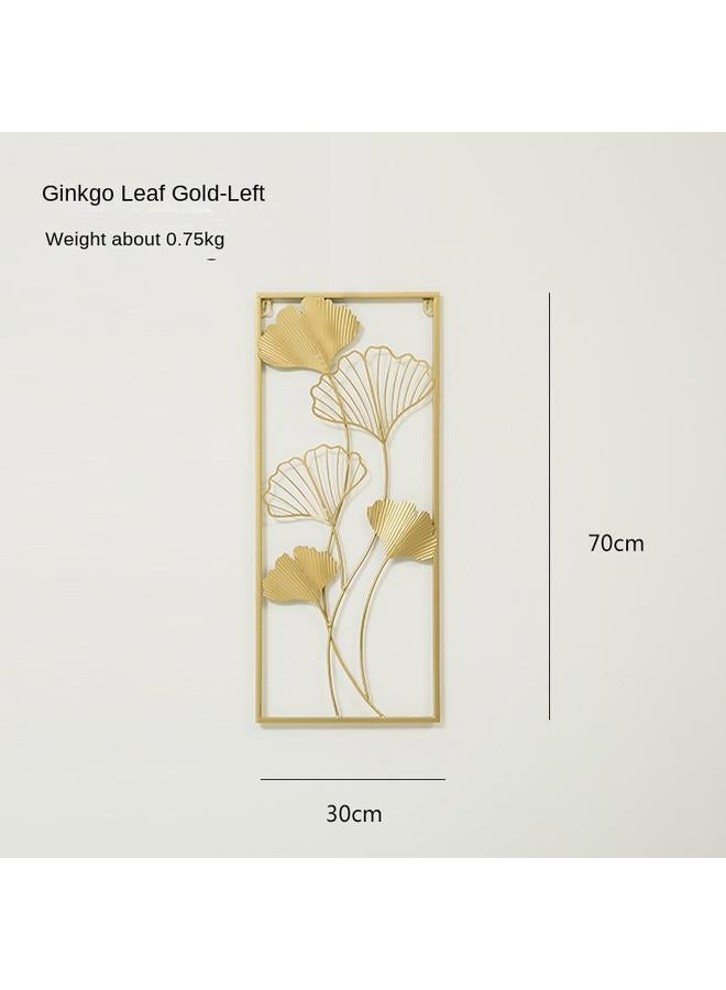 Bluejw New Chinese Style Wrought Iron Leaf Living Room Background Wall TV Sofa Porch Room Decoration - Image 3