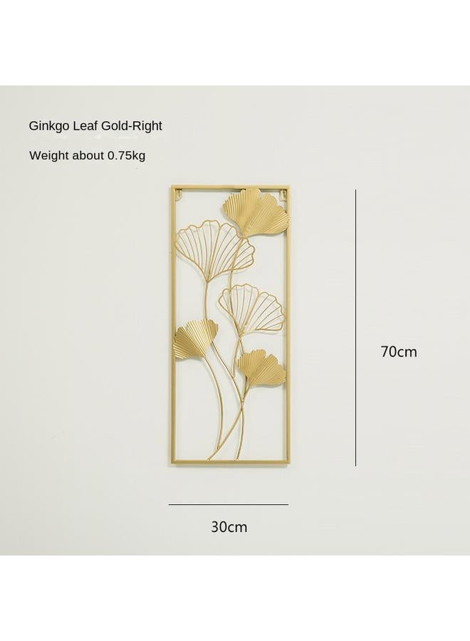 Bluejw New Chinese Style Wrought Iron Leaf Living Room Background Wall TV Sofa Porch Room Decoration - Image 4