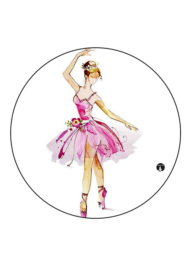 RKN Girl Printed Mouse Pad  Multicolour