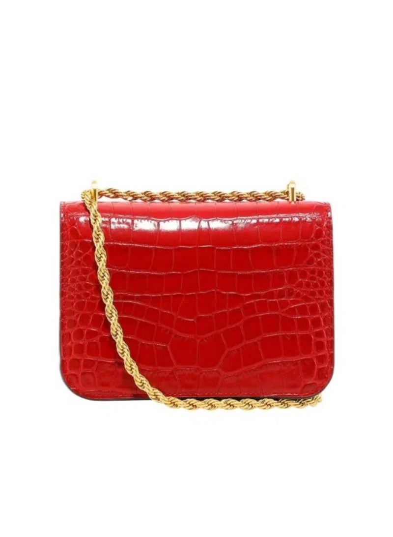 Burch Tory  Eleanor Magnetic closure Cowhide leather Chain bag Shoulder bag Crossbody bag - Image 3