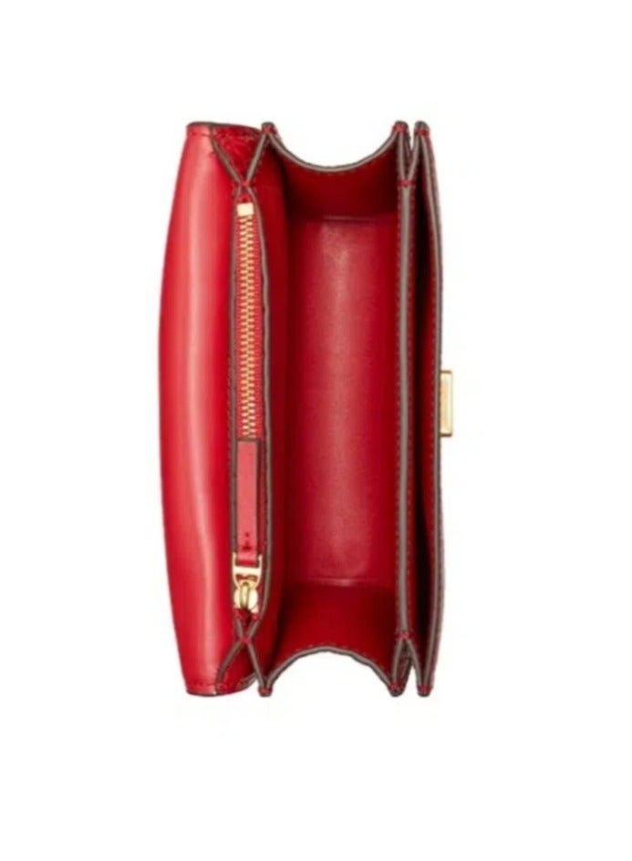 Burch Tory  Eleanor Magnetic closure Cowhide leather Chain bag Shoulder bag Crossbody bag - Image 4