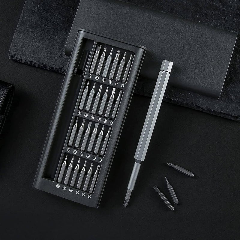 ZSIGNS 24 in 1 Precision Screwdriver Set Multifunction Magnetic Driver Bit Set Pocket Screwdriver Tool Set Mini Screwdriver Kit Repair Tool Kit for Electronics Tablet Cellphone - Image 1