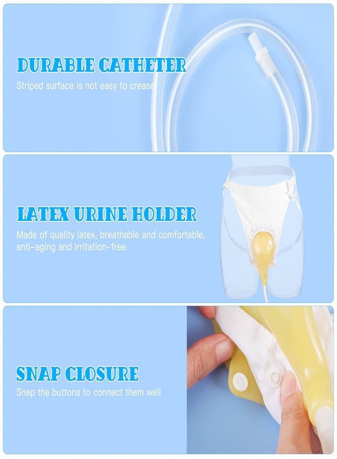 HEALLILY Female Urine Bag Urinal Collector Anti Allergic Medical Liquid Urine Bag Wearable Urinal System for Women Ladies - Image 4