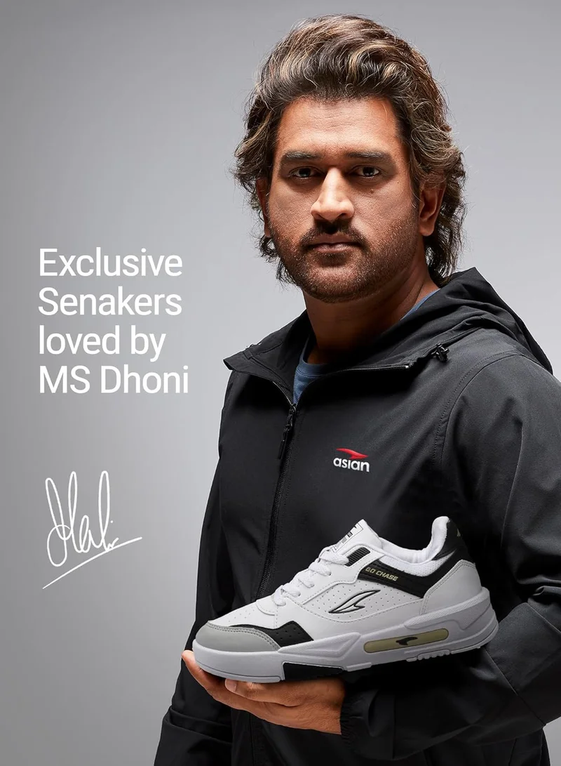 Asian Stylish Casual Sneakers for Men and Boys - White/Black/Grey