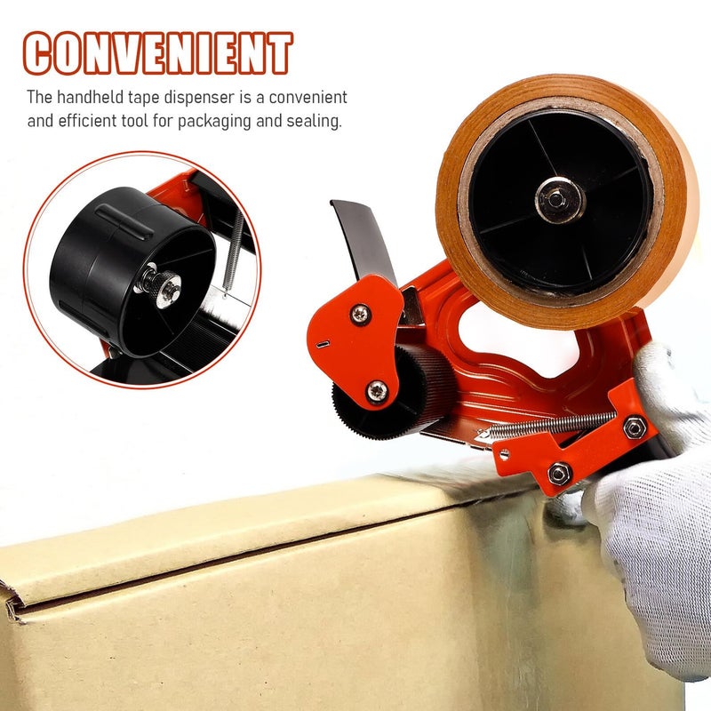 Beaupretty Handheld Tape Dispenser Cutter for Packing Boxes Moving - Image 5