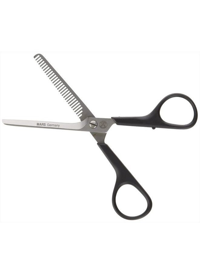 Mars Coat King - Mars Professional Stainless Steel Thinning Scissors, Single Side, 6" Length - Image 1