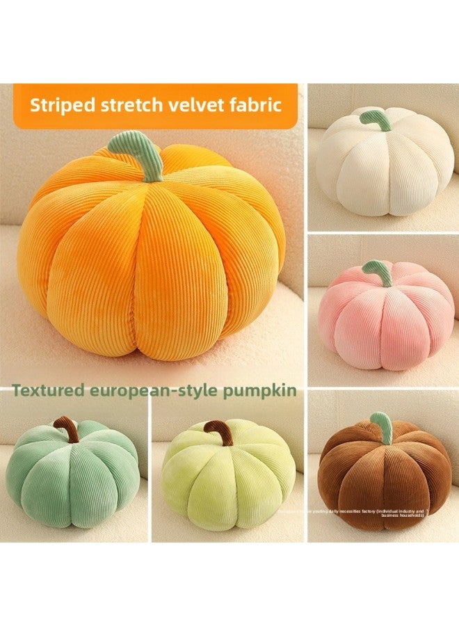 Loquat Ins Style Home  Pumpkin Pillow Doll Cushion Plush Toy Living Room Sofa Cushion-Specifications:Brown-Color:55cm /about 1.4kg - Image 2