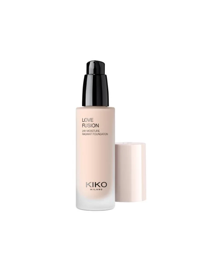 Kiko Milano NEUTRAL ROSE LOVE FUSION 24H MOISTURE RADIANT FOUNDATION for Women | Best Price UAE