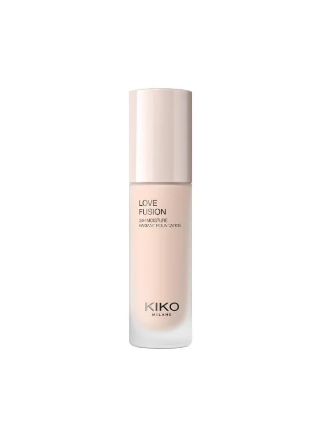 Kiko Milano NEUTRAL ROSE LOVE FUSION 24H MOISTURE RADIANT FOUNDATION for Women | Best Price UAE