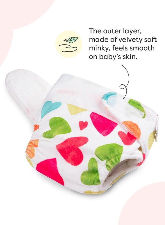 SuperBottoms New Born UNO Cloth Diaper Combo Pack - Includes 1 UNO Diaper, 1 DryFeel Magic Pad & 1 Universal Booster Pad - Reusable, Washable, Organic & Rash-Free - For Babies - 0-3M - Eco-Friendly - Image 5