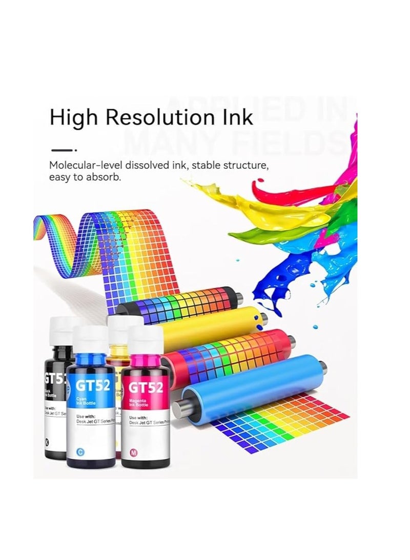 Terabyte GT53XL GT52 Ink Bottle for H Ink Tank 319 410 419 Smart Tank 500 502 508 511 514 515 518 519 530 531 532 533 538 571 615 618 655 720 750 790 DeskJet GT 5810 5820 5822 115 118 310 311  - Image 5