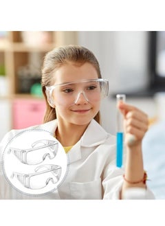 Oasisgalore Anti Fog Dust Safety Glasses Goggles Over Eyeglasses for Women Men，Safety Goggles Eye Protection for Nurses Workers Architect  - Image 3