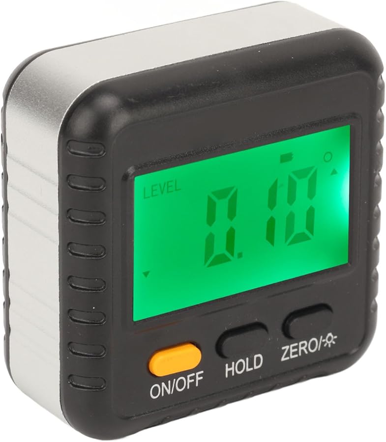 مقياس الزاوية الرقمي مع شاشة LCD للعرض لاستخدامات البناء وإصلاح السيارات - Image 4