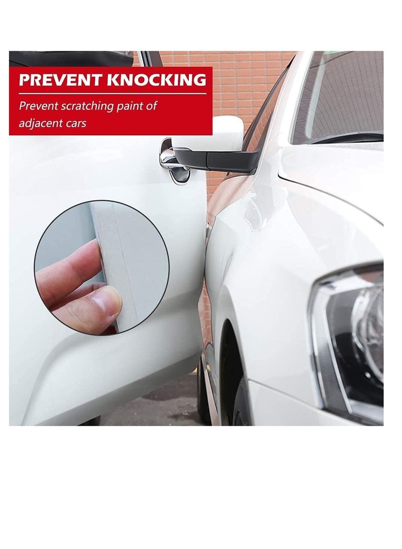 Excefore Car Door Edge Guard Clear Universal Door Sill Guard Car Door Trim Edge Guard Protection Film Anti-Collision Fits for Most Car (33Ft x 1.2In, Transparent) - Image 4