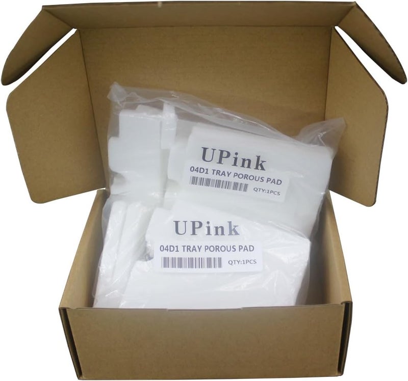 UPink 2 packs Waste Ink Pad Sponge compatible for ET 2700 2750 2756 2760 3700 3710 3750 3760 4700 4750 4760 XP 5100 5105 5115 L6190 ST-2000 ST-3000 ST-4000 WF-2860 F150 F100 F130 F160 F170 - Image 2