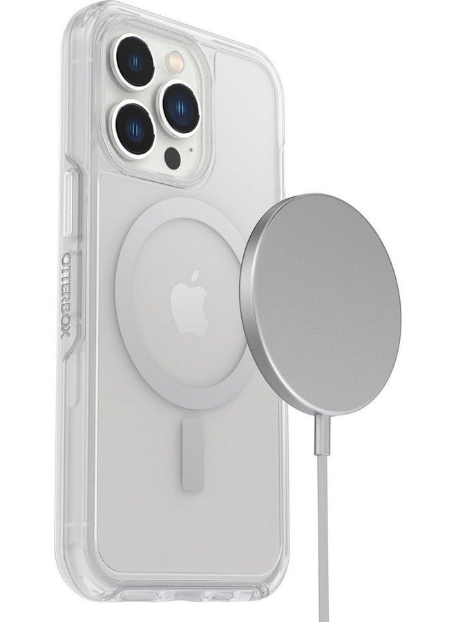 Otterbox OtterBox iPhone 13 Symmetry Series+ Case - Clear, Ultra-Sleek, Snaps to MagSafe, Raised Edges Protect Camera & Screen  - Image 5