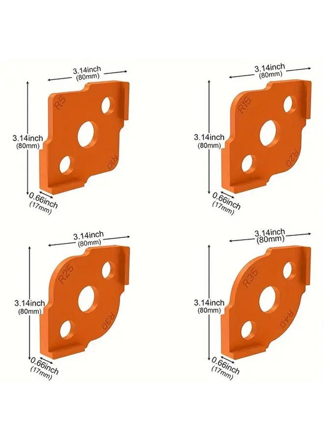 Orange R5 40 R Corner 4 Piece Set - Image 3