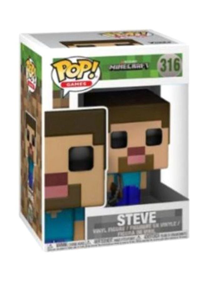 NIBEMINENT POP! Minecraft: Steve Bobblehead 316 3.75inch - Image 2