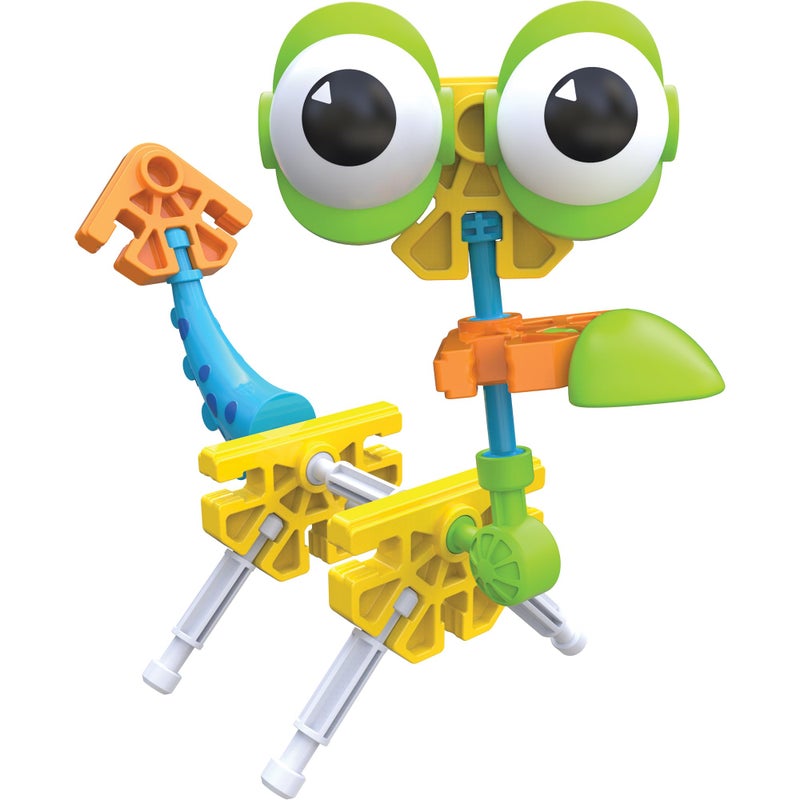 Basic Fun Kid K'NEX Dino Dudes Building Set - Ages 3+ - Preschool Creative Toy, 100 pieces - Image 5