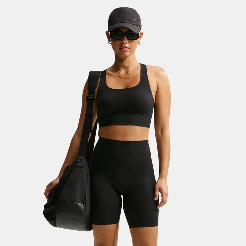 Nike Black Women's Zenvy Padded Longline Sports Bra for Women | Best Price UAE