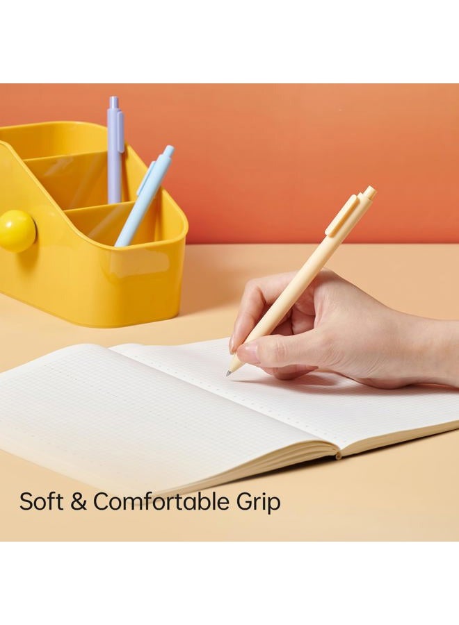 Kaco PURE Gel Ink Pens Sunrise Impression Series 5 Pieces Gel Pens 0.5mm Fine Point 5 Assorted Ink Colors - Image 3