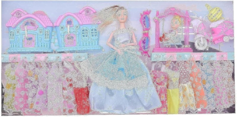 HS girl doll With clothes and accessories For Child - Multicolor