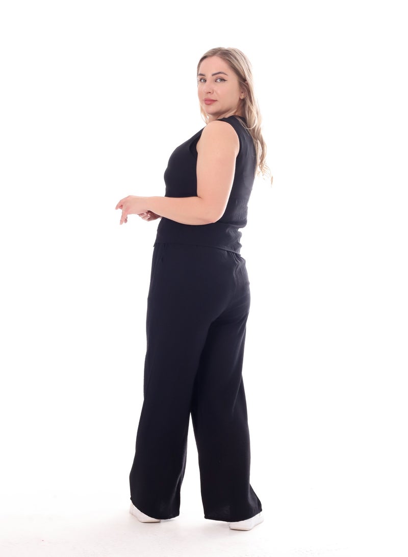 BEBO Plain women's pants set  - Image 3