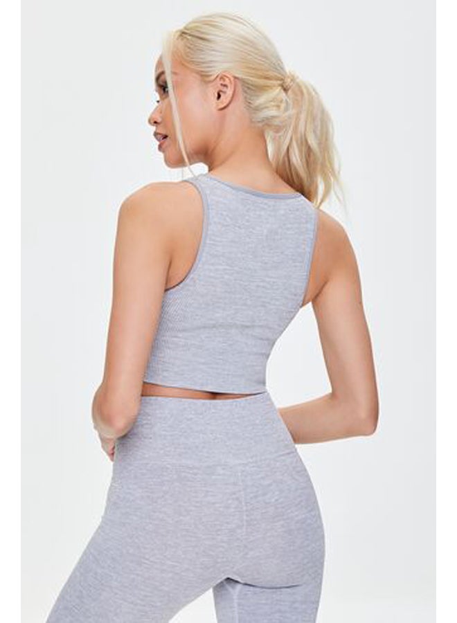 FOREVER 21 Seamless Longline Sports Bra - Image 3