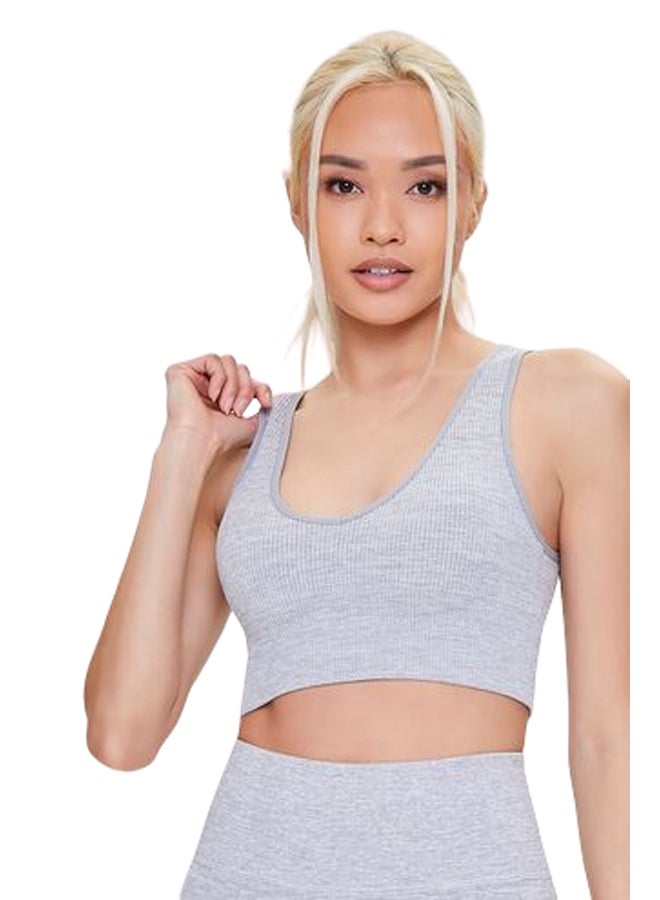 FOREVER 21 Seamless Longline Sports Bra - Image 1