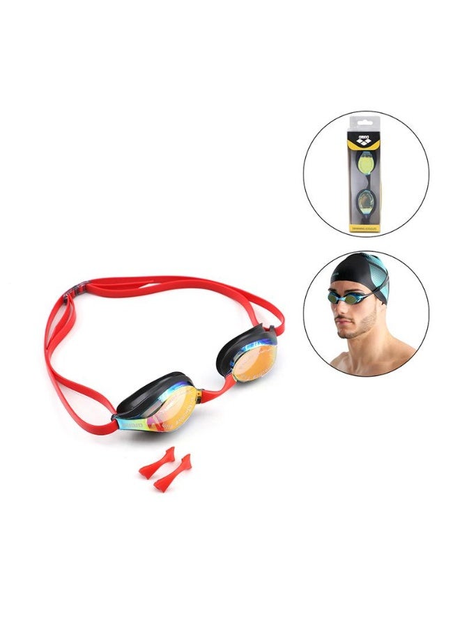 arena Swimming goggles with mirrored lenses and 3 interchangeable nose clip sizes - Image 5