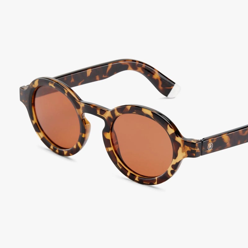 BARNER Charles Tortoise Sun Lente: Cr22 Brown - Unisex  Round Sunglasses - Image 5