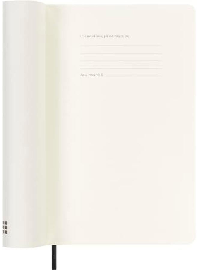MOLESKINE 2024 Weekly Planner 12M Large Black Soft Cover 5 X 8.25 - Image 3