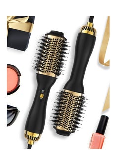 LANDOT LANDOT Hair Blow Dryer Brush and Volumizer, One-Step Hot Air Brush for Drying, Straightening, Volumizing  - Image 1