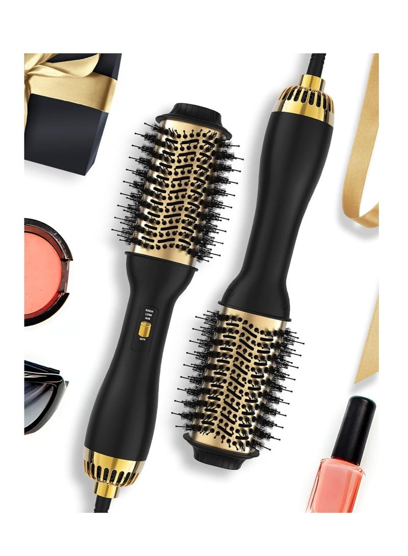 LANDOT LANDOT Hair Blow Dryer Brush and Volumizer, One-Step Hot Air Brush for Drying, Straightening, Volumizing - Image 1