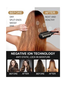 LANDOT LANDOT Hair Blow Dryer Brush and Volumizer, One-Step Hot Air Brush for Drying, Straightening, Volumizing  - Image 3
