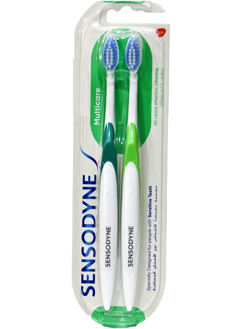 Sensodyne Complete Protection 1+1 ToothBrush for Sensitive Teeth- Medium Multi Color - pzsku/Z5AE0C04BA4318CEC650BZ/45/_/1727946933/d50e4ebd-1c6a-40e5-9cae-3ea875ded5b3