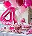 SUWEN 40 Inch Hot Pink Large 4 Number Balloons Big Foil Helium Number Balloons 09 Jumbo Happy 4th Mylar Birthday Party Decorations for Girl Anniversary Party Supplies - Image 4
