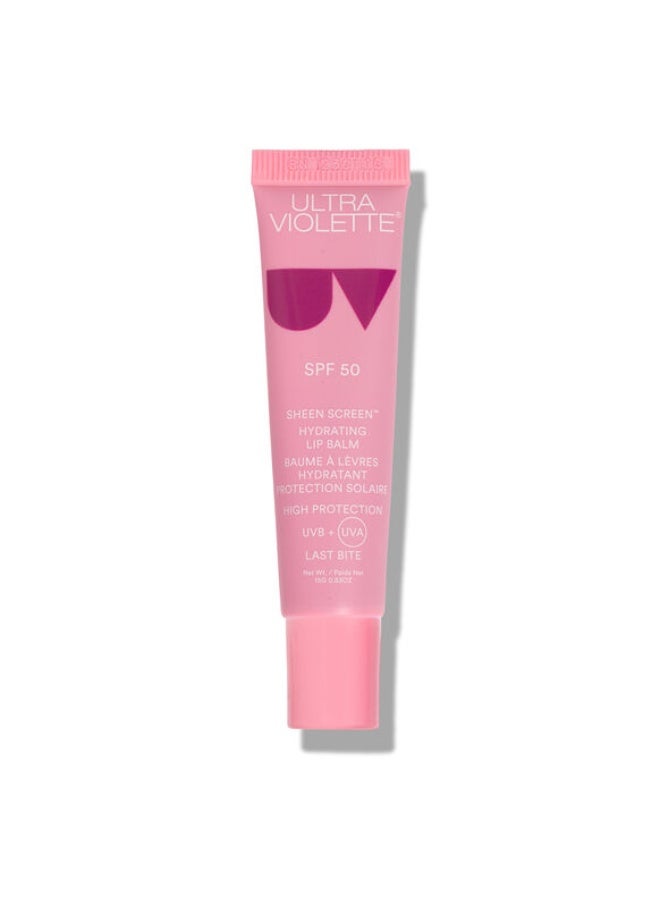 ULTRA VIOLETTE Sheen Screen Hydrating Lip Balm SPF 50 Last Bite 15g - Image 1