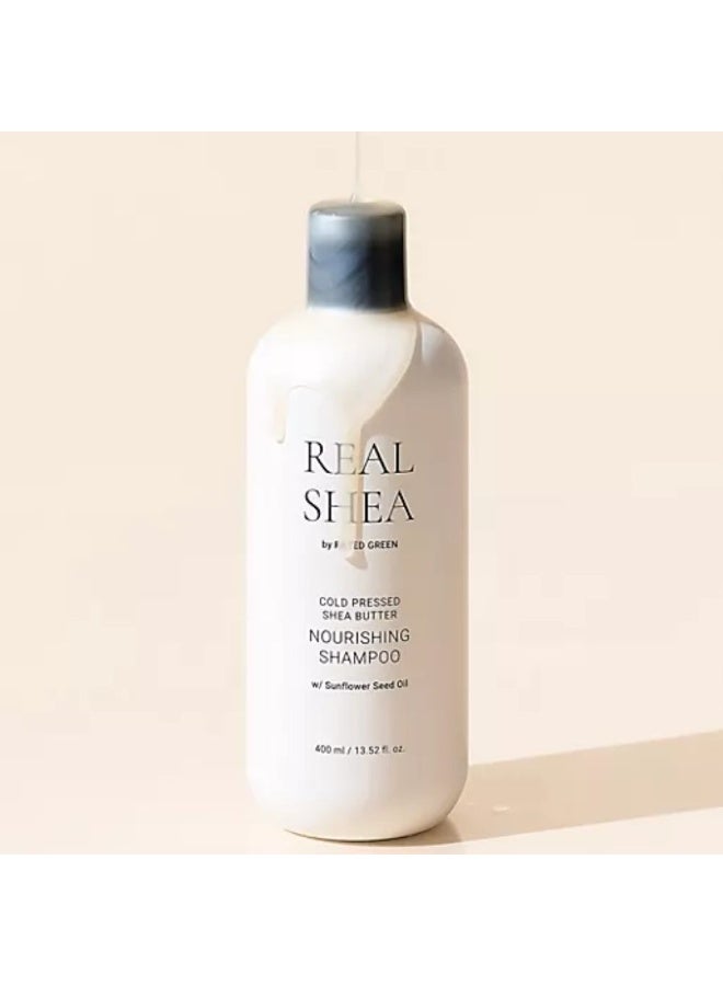 Rated Green Real Shea Butter Nourishing Shampoo - for Damaged Hair 400ml - Image 3