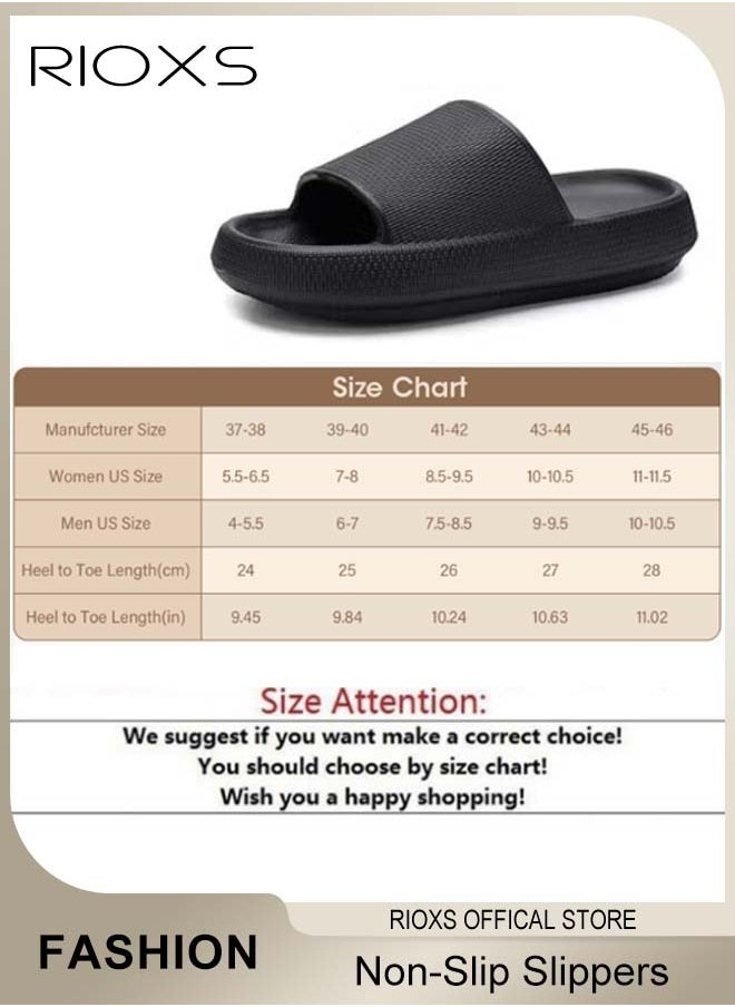 Unisex Slipper, Cloud Slides Pillow Slippers For Women And Men, Shower Slippers Bathroom Sandals, Soft Thick Sole Slippers, Non-Slip Bubble Slides For Men Women Indoor And Outdoor Use, Dorm Room Essentials - https://f.nooncdn.com/p/pzsku/Z5AE120EEAB14084228FEZ/45/1744701128/c0ba8bd3-f4fc-4d98-928c-a17f05cae36b.jpg?width=original
