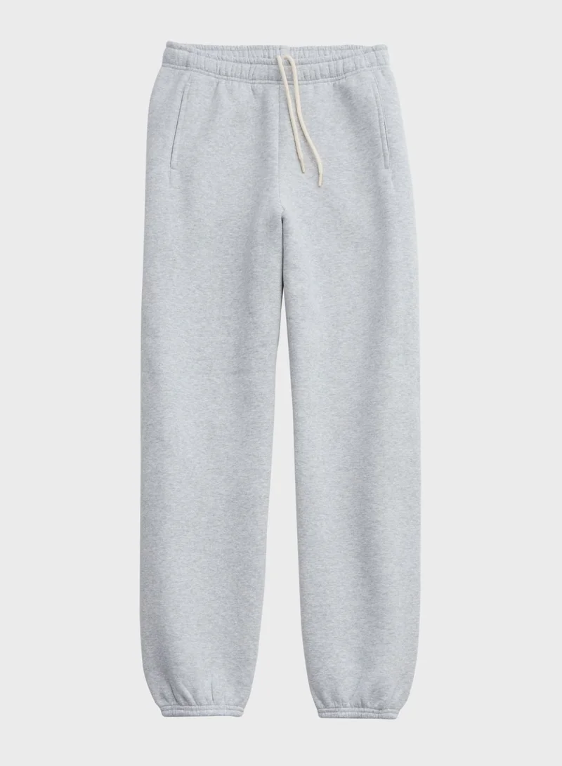 Aerie High Waist Cuffed Sweatpants